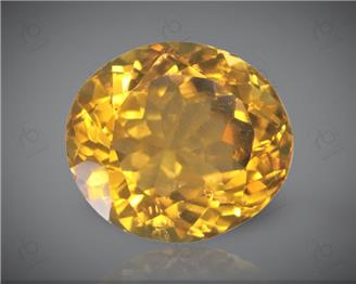 Yellow Citrine Natural Certified  5.73CTS-8433